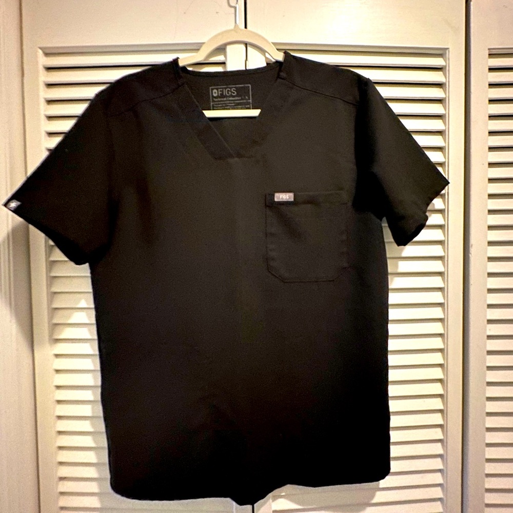 FIGS, top Leon, worn once. Size S.